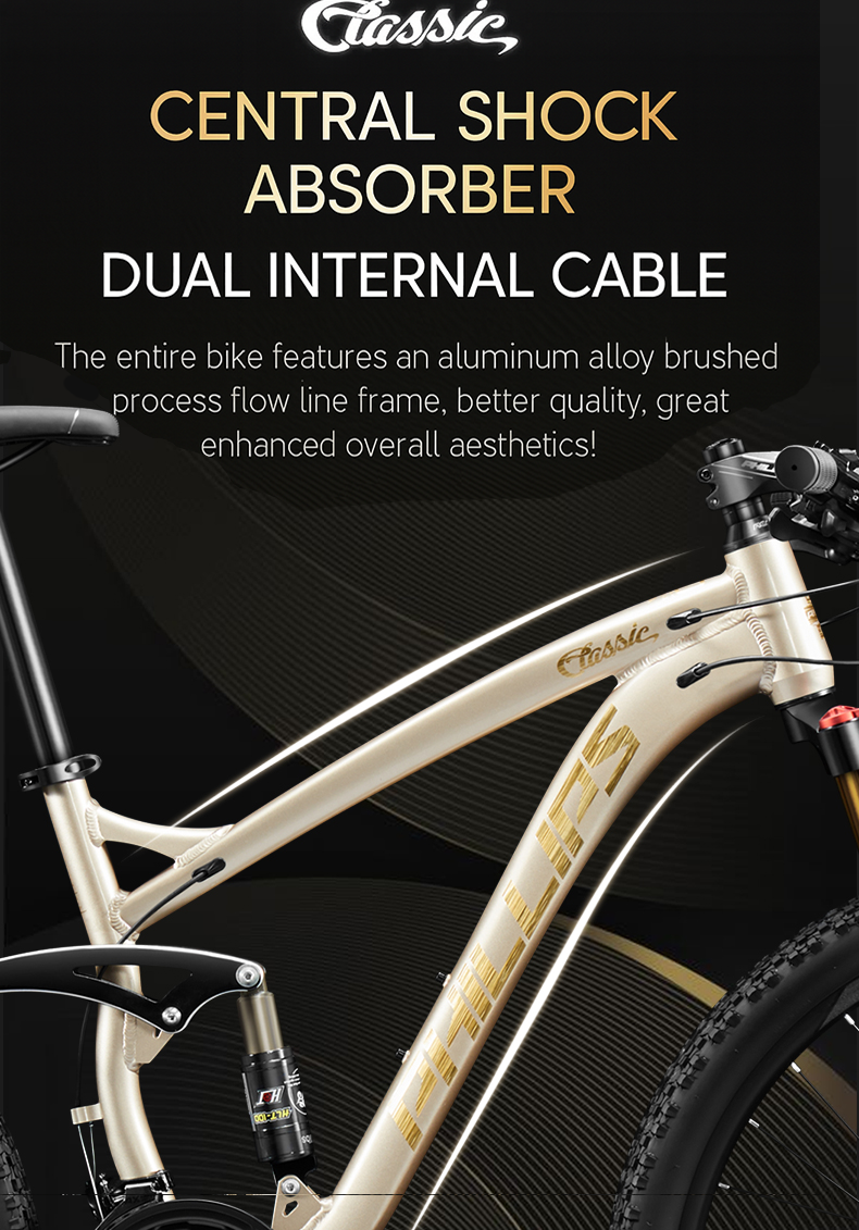 Philips Soft Tail Mountain Bike Full Suspension Shimano Gears Hydraulic Disc MTB